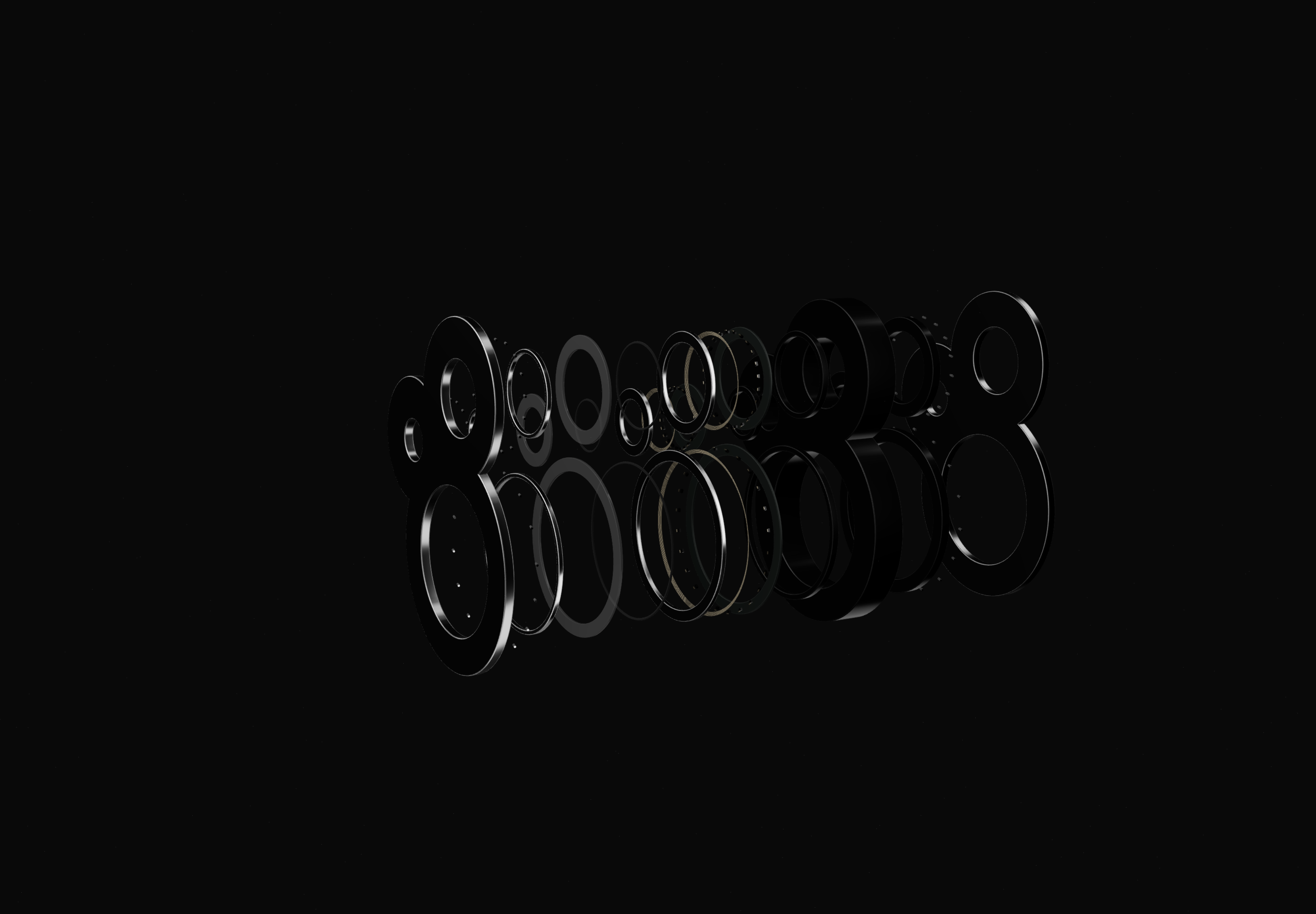 Símbolo BRUNNER.IA em 3D